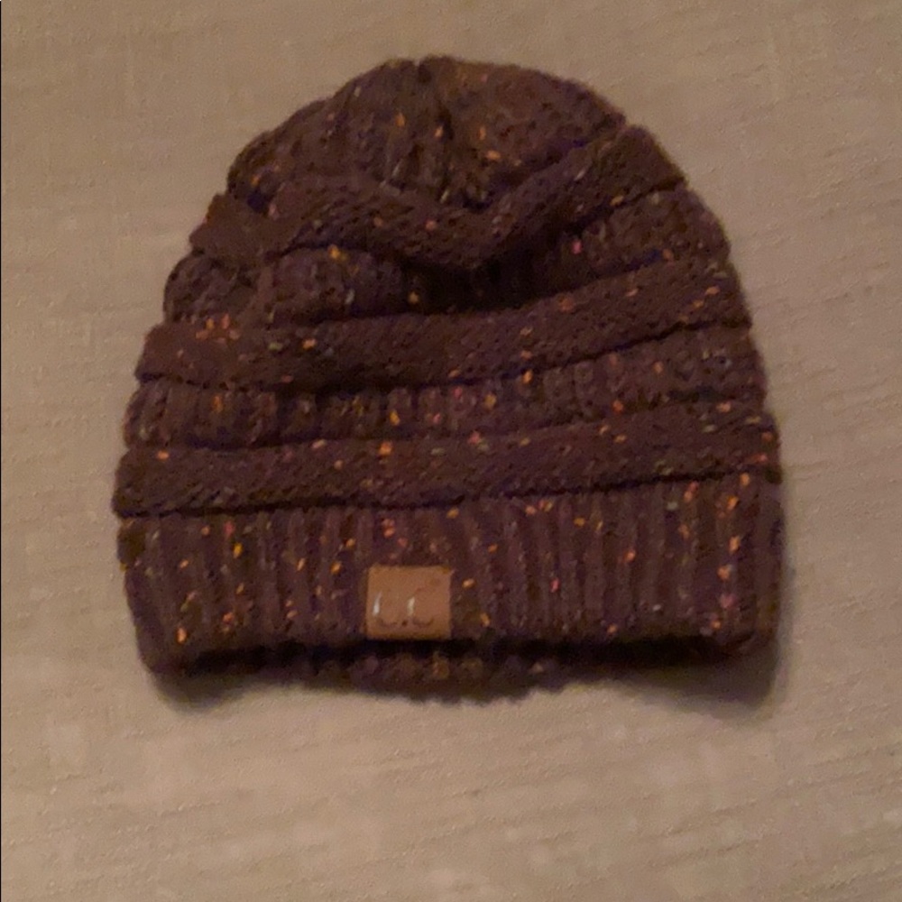 CC Brown Speckled Beanie